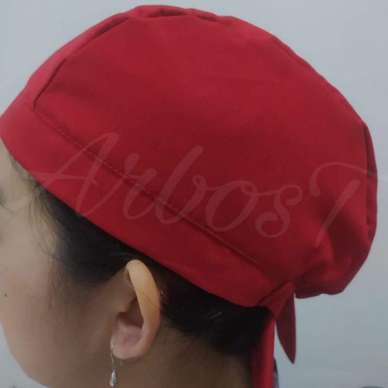 TOPI BARISTA CHEF KOKI PEKERJA TOPI BEDAH OPERASI SURGICAL CAP