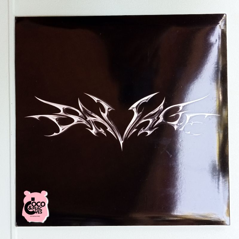 ALBUM ONLY AESPA SAVAGE: SYNK DIVE (MINUS STICKER & PHOTOCARD)