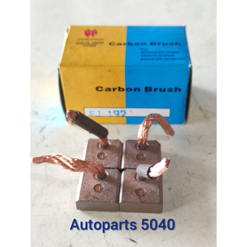 Carbon brush starter areng dinamo starter colt diesel ps100 ps120 l300 diesel gp