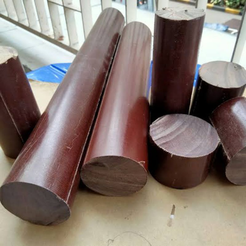 Ebonit Rod Tebel 30mm x 10cm / Pertinax Batangan Novotex