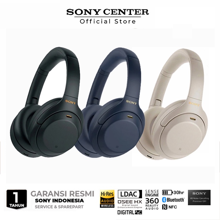 Jual SONY WH-1000XM4 Wireless Noise-Canceling Headphones WH1000XM4 - WH