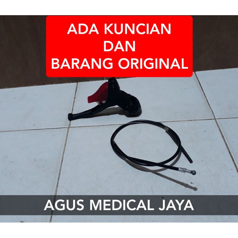 handel rem kursi roda/tuas rem tangan kursi roda/sperpart kursi roda original