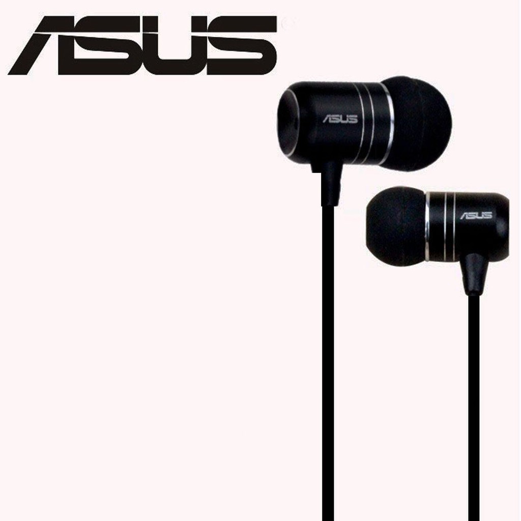 Handsfree Asus Zenfone  ZenEar In-ear Earphone zenfone ORIGINAL With Mic and Volume headset asus