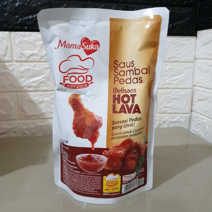 

Fe01Gg Mamasuka Delisaos Hot Lava 1 Kg F30E1F111