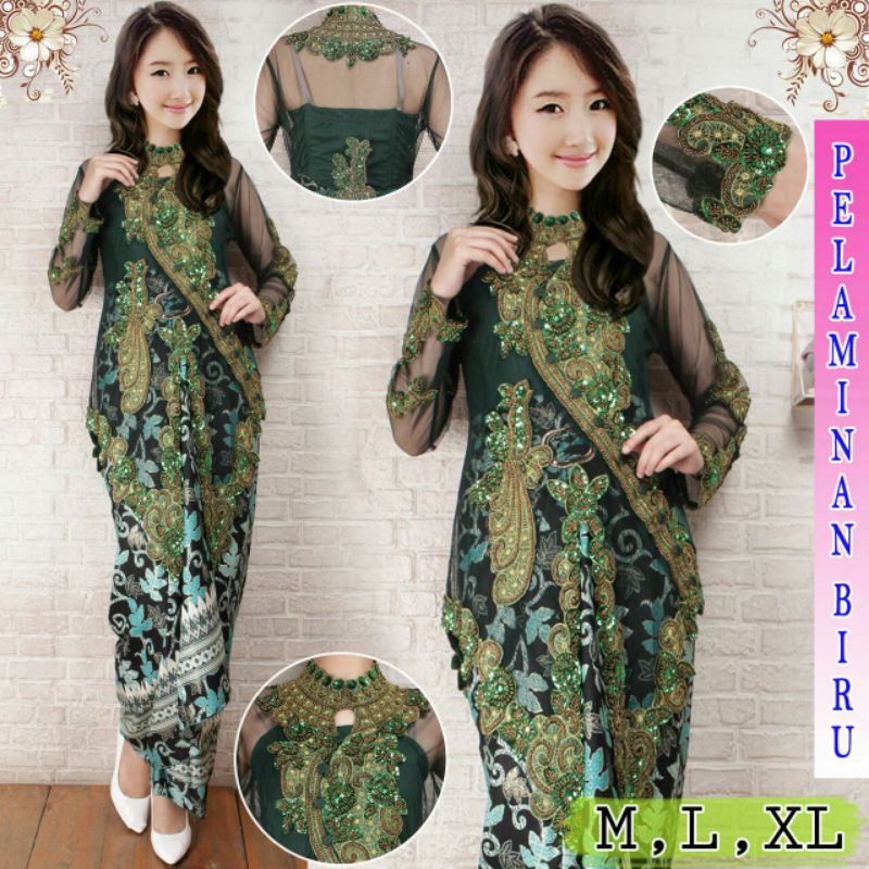 KEBAYA MODERN // KEBAYA TRADISIONAL // BAJU NATALAN // SET KEBAYA MENCENG // By Pelaminan Biru