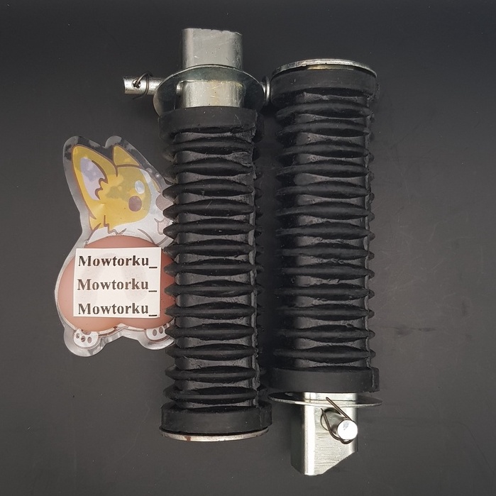 BARU_ KARET FOOTSTEP BELAKANG / PIJAKAN KAKI BELAKANG HONDA MOTOR GL 100 / WIN / ASTREA CB 125 / GL