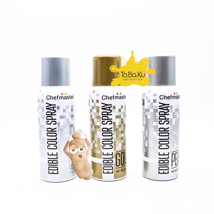 

• Chefmaster Edible Spray 42gr - Pearl