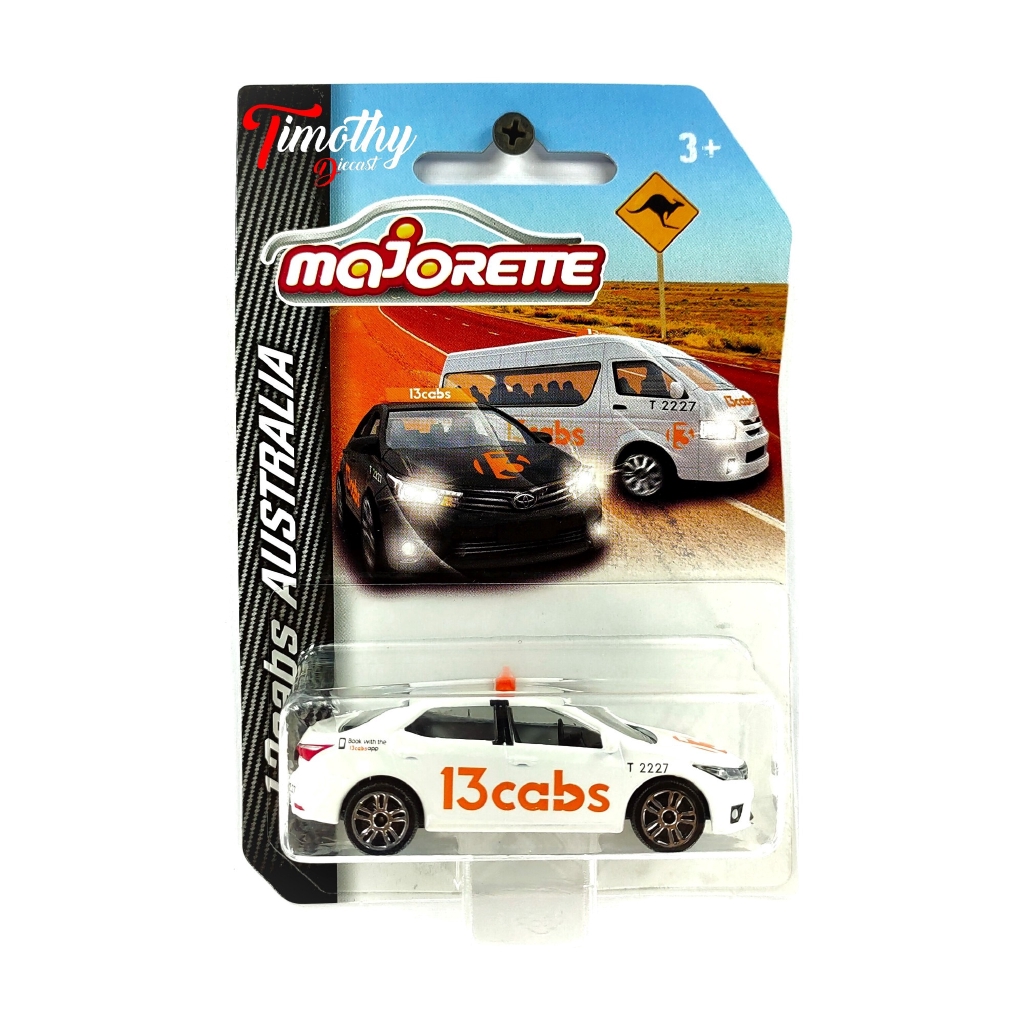 Majorette Toyota Corolla Altis Putih Cabs Australia