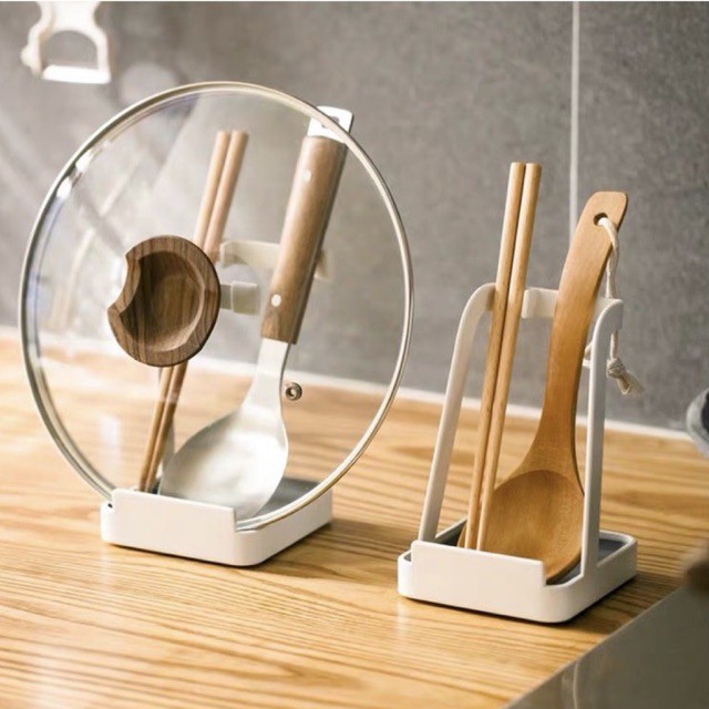 CRANE cooking utensils and pan lid holder