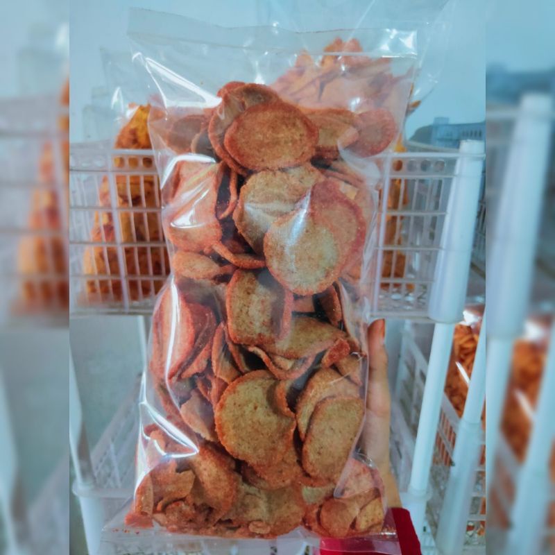 

[Snack] Basreng Koin Pedasnya Nampoll 250gr