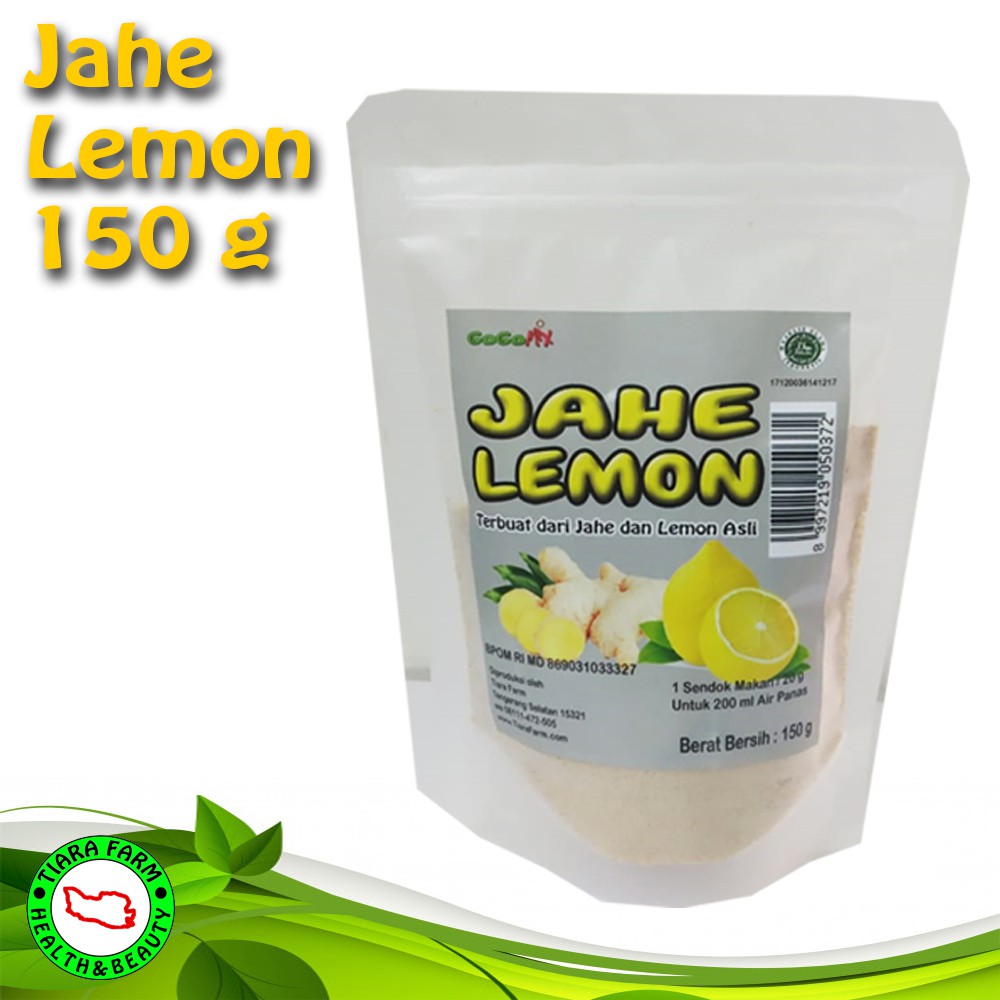 

Tiara Farm - Jahe Lemon (Ginger Lemon ) 150 g Gogomix