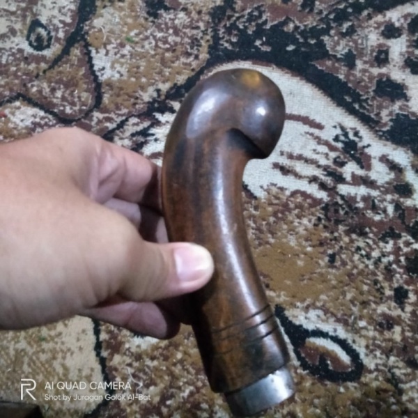 Jual gagang golok silat betawi jawara gagang golok kayu keras kuat Murah