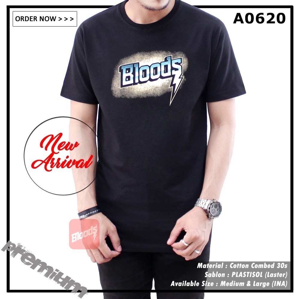  Kaos Distro F K 0620 Keren Murah Combi Putih Hitam Merah 