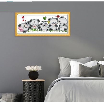 JOY SUNDAY Cross-Stitch Cartoon Series - Kristik Seri Kartun