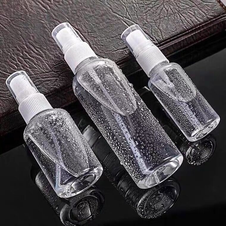 Refillable Bottles Travel Transparent Plastic Perfume Atomizer Empty Small Spray Bottle 30/50/100ml Toxic Free Safe Dropship