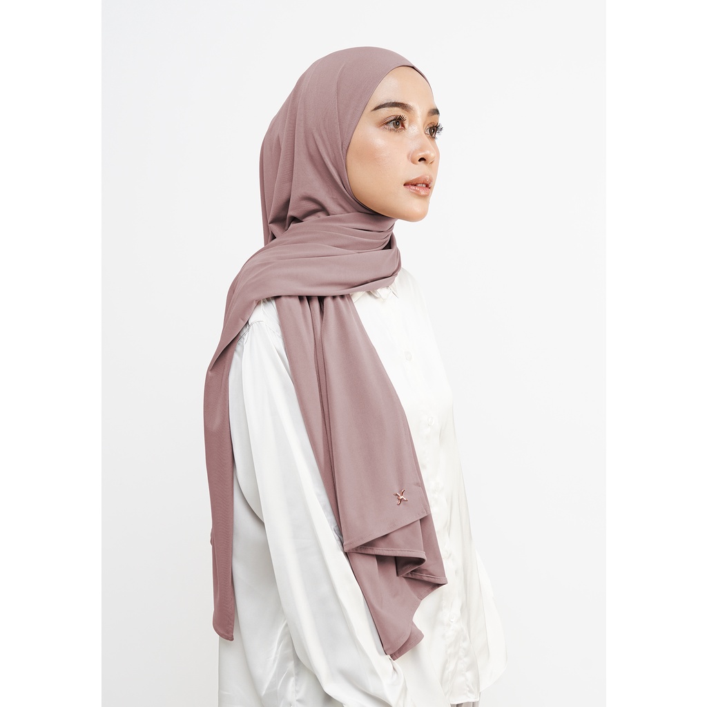 Hameeda - Jemma Instant Pashmina | Jersey-Burlwood