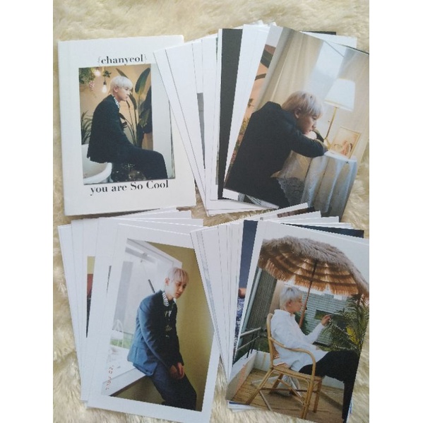 EXO SC CHANYEOL DICON POSTCARD D'ICON