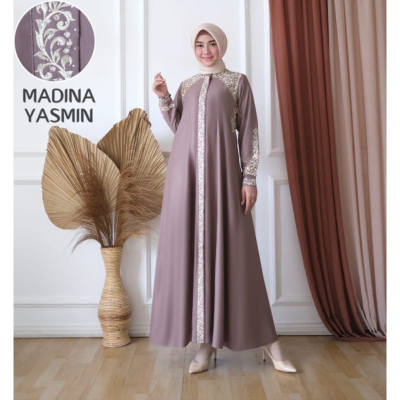 A.Line-Dress Gamis Premium Madina Yasmin