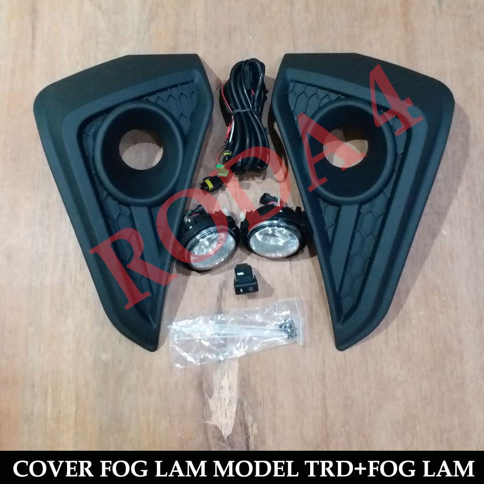 Paket Fog Lamp dan Ring Fog Lamp All New Rush - Terios Model Ganti TRD