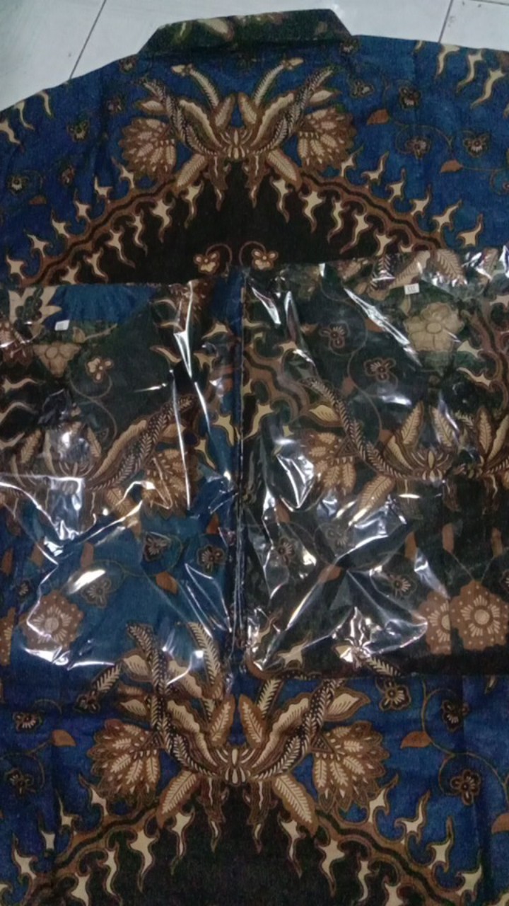 Kemeja Jumbo Hem Batik Terviral Top 1 Di Shopee Original No Kw Ready Seragam Harga Grosir
