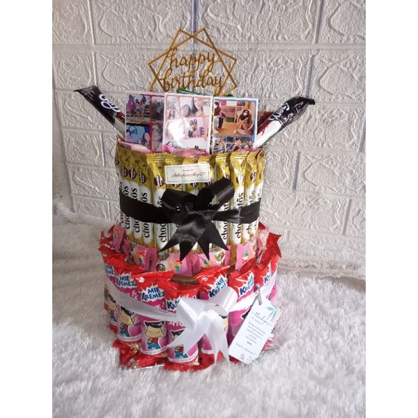 

bucket Snack tart + 3 foto cetak