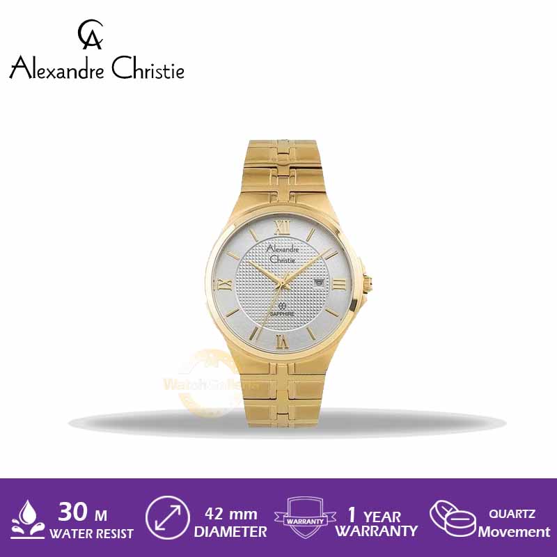 Jam Tangan Alexandre Christie AC 8541 MD BGPSL / 8541 MDBGPSL