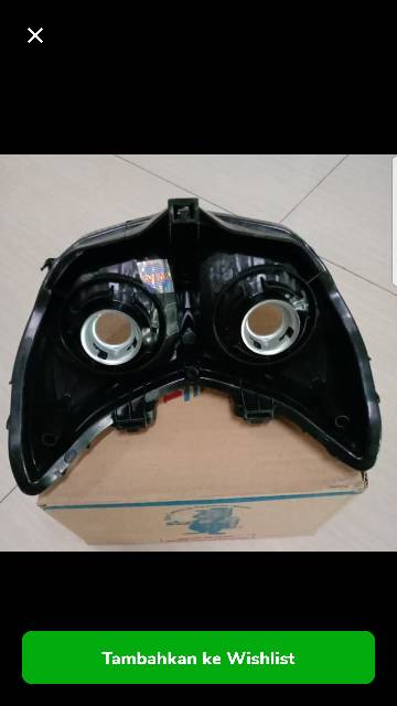 reflektor/ lampu depan supra X 125'14