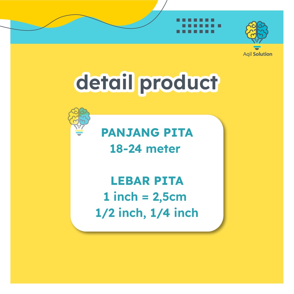 Pita Satin rollan MURAH 1 inch, Pita 2inch, Pita 1/2 inch = 1 roll isi 18-24 meter