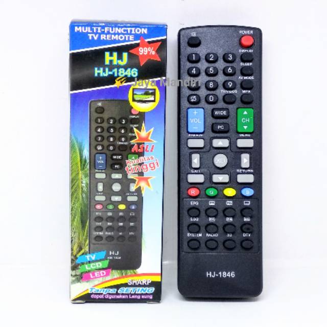 Remote /Remot TV Sharp LED /LCD