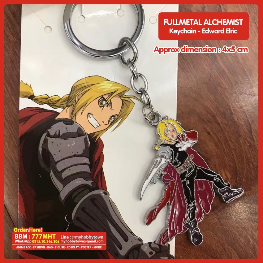 Gantungan Kunci Full Metal Alchemist : Edward Elric