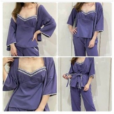 Ici Maintenant Set Pajamas 3in1