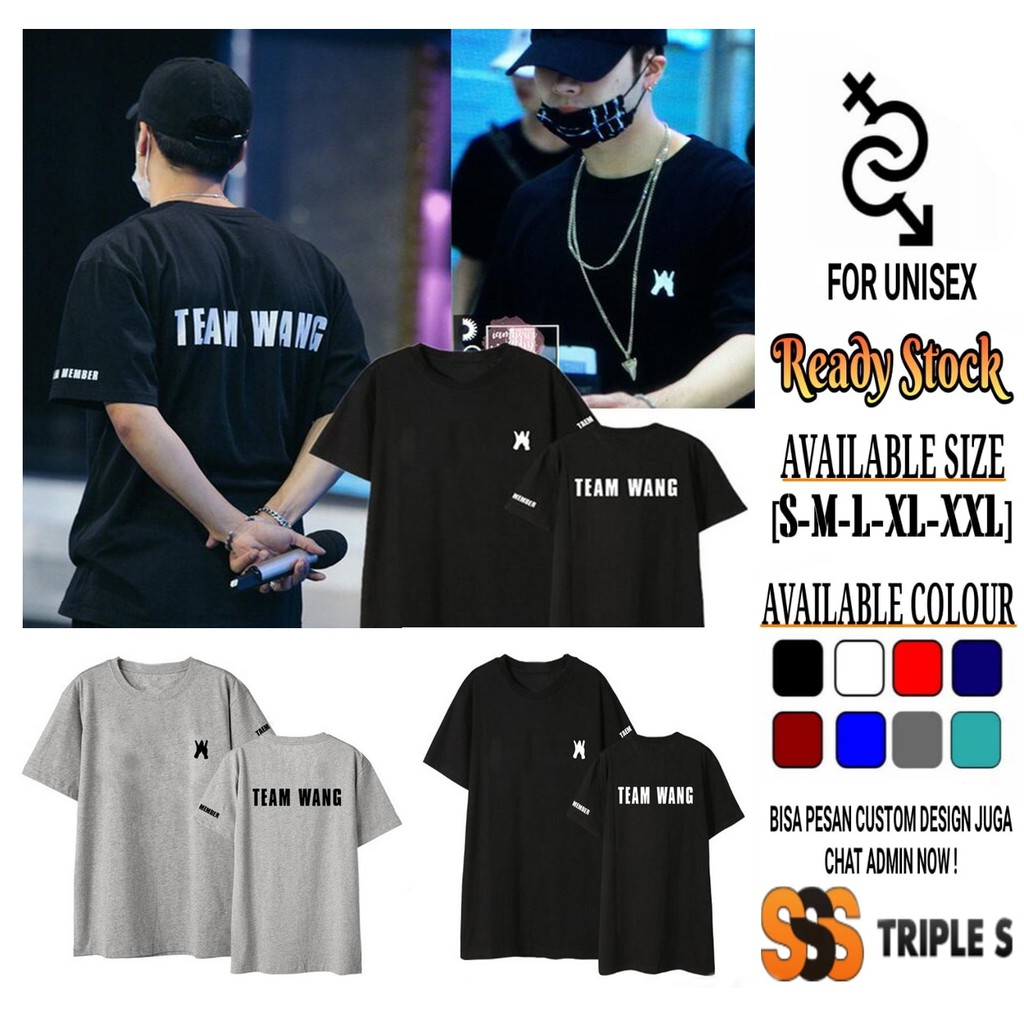 KAOS KPOP TEAM WANG KAOS JACKSON WANG got7