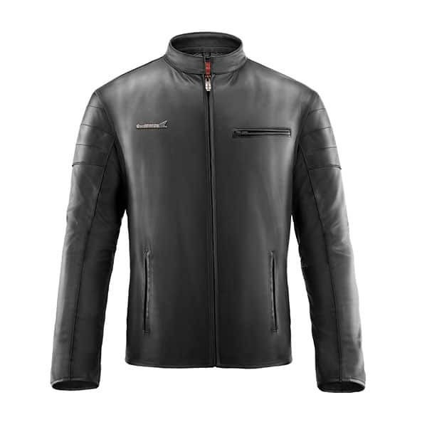 JAKET KULIT HONDA HITAM - AHJK0301023 - ELEGANT HONDA LEATHER JACKET XL
