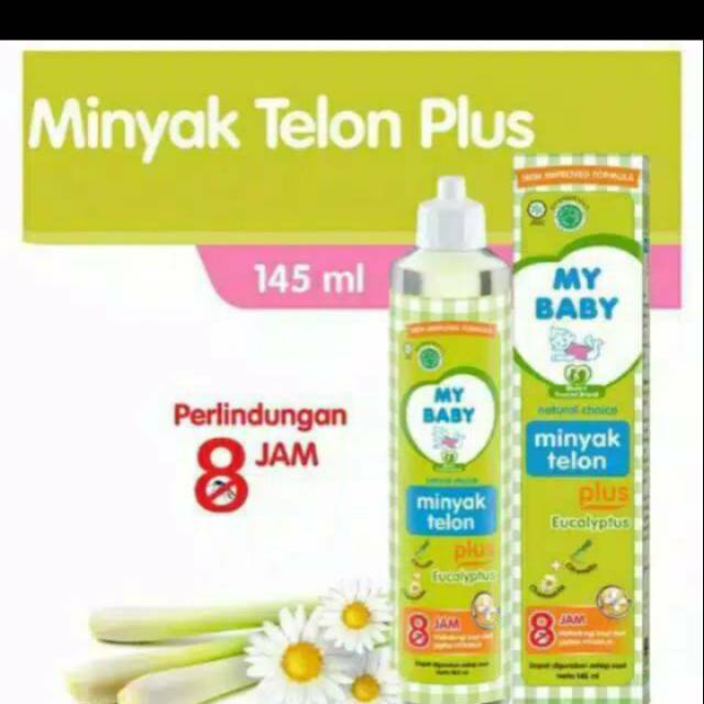 Minyak Telon plus 8 jam 90ml &amp; 145 ml..