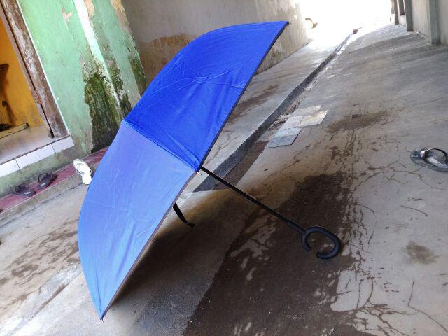 Payung Mobil Terbalik Model Gagang C