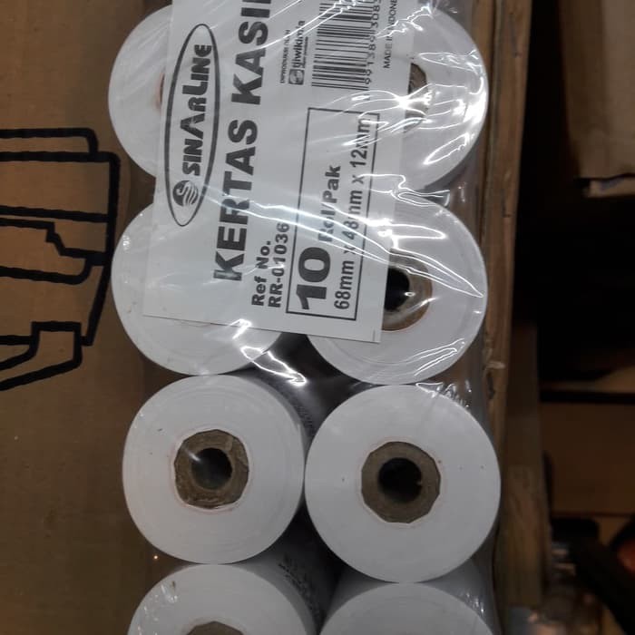 

KERTAS STRUK HVS UKURAN 68x48mm untuk CASIO DR-8620