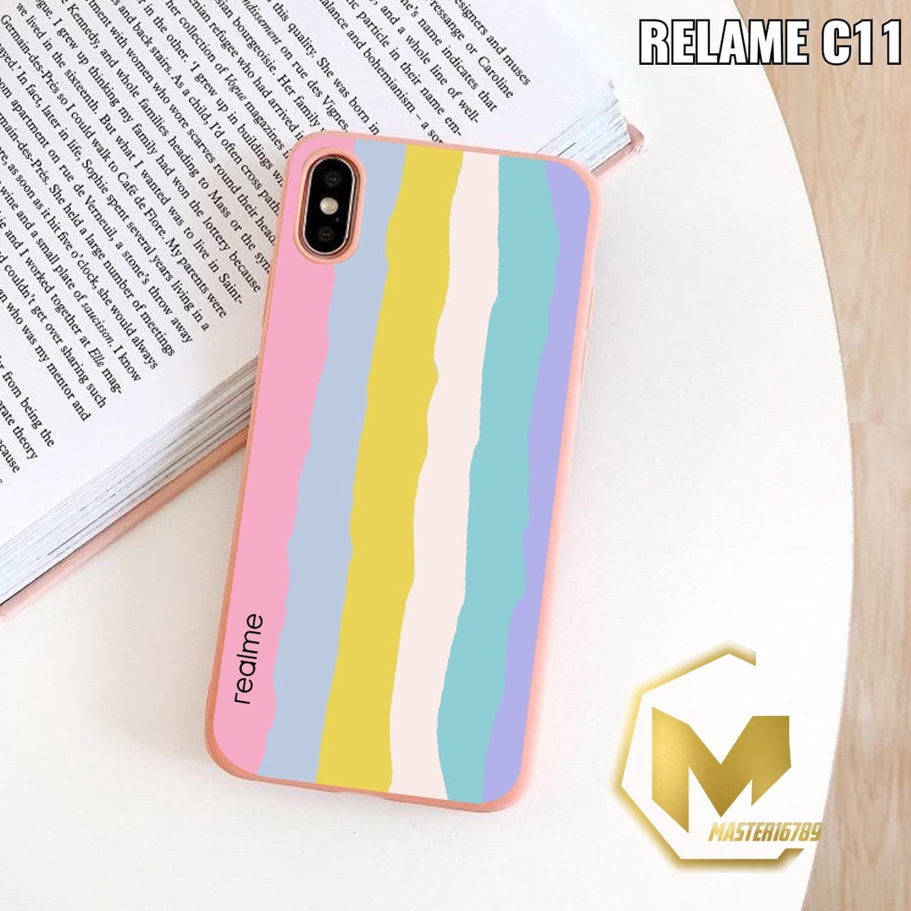 SS046 CASE RAINBOW REALME C2 C3 5 5I 5S C11 C12 NARZO 30A C15 C17 7I C20 NARZO 50I C11 2021 C21 MA848