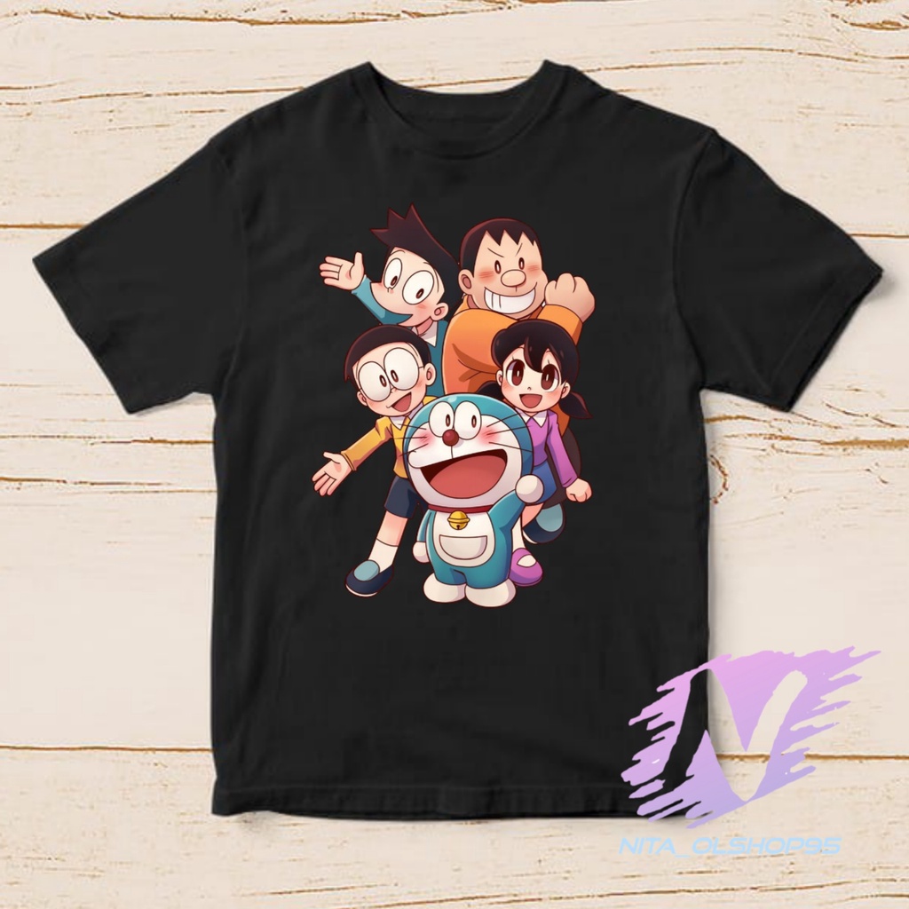 kaos doraemon terbaru baju kaos anak sinema doraemon