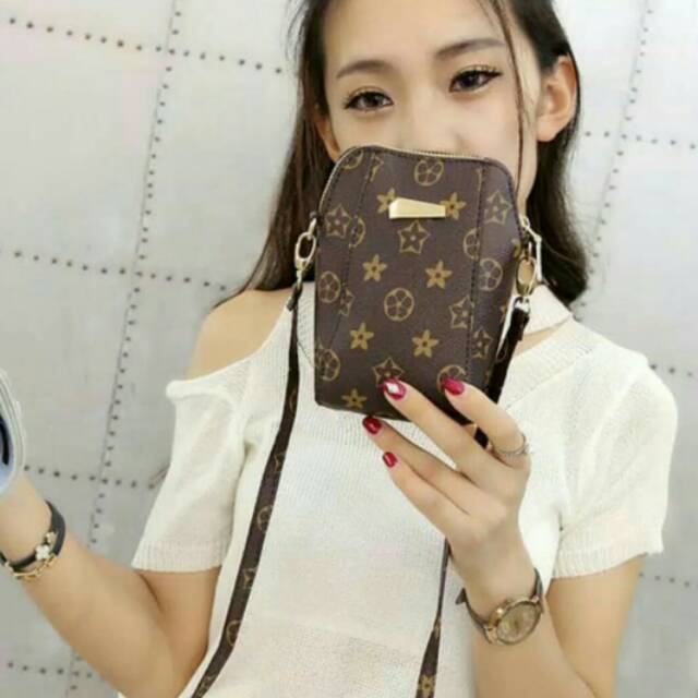 Tas Ponsel Android wanita model selempang simple korea style