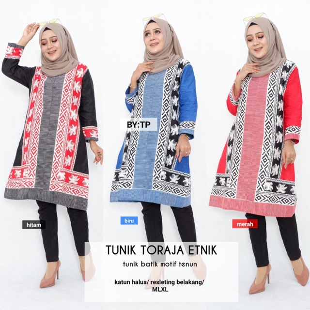 Tunik Batik Toraja Etnik