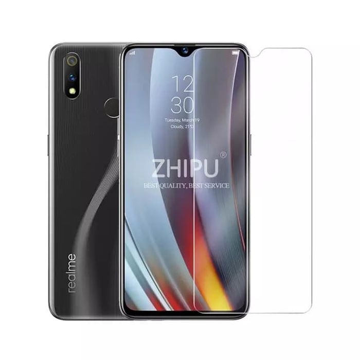 Oppo Realme 3 Pro Tempered Glass 2.5D Anti Gores Kaca