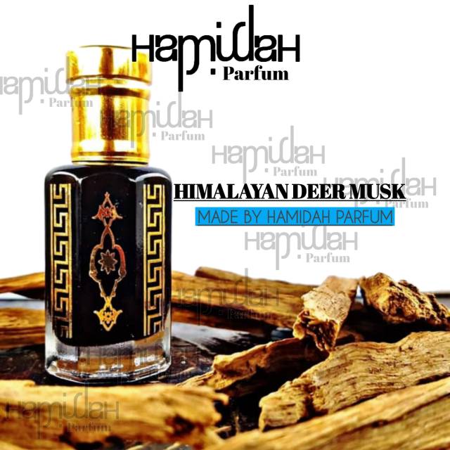HIMALAYAN DEER BLACK MUSK OIL ATTAR KASTURI PARFUM MINYAK WANGI ARAB KASTHURI