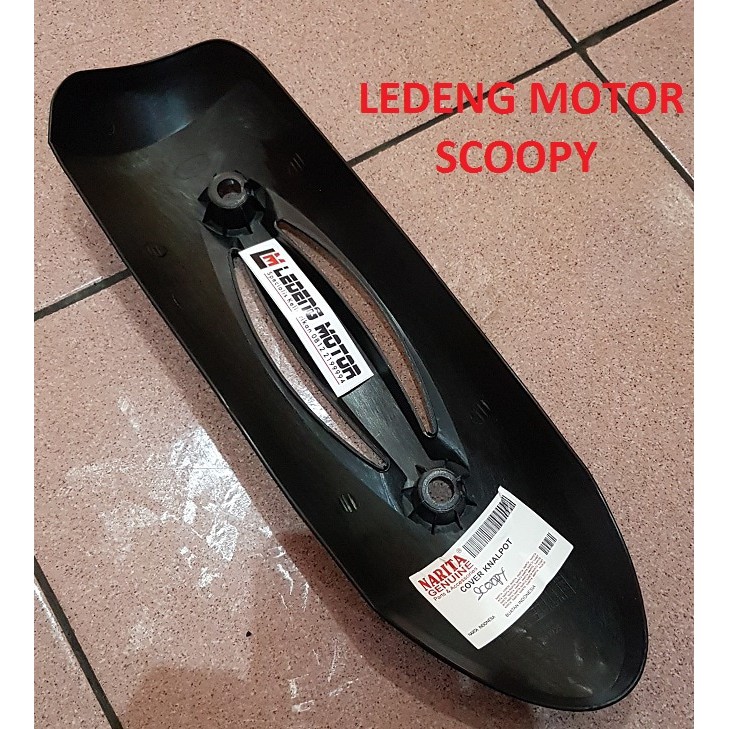 Pelindung Knalpot Scoopy Cover Tutup Plastik Tebal