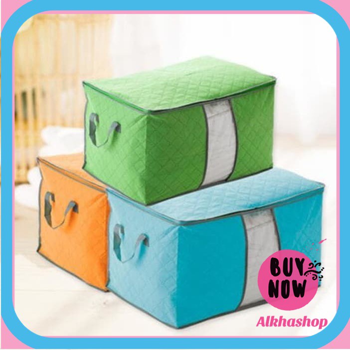 STORAGE BOX STORAGE BAG BOX ORGANIZER BOX SERBAGUNA BOX BESAR TEMPAT PENYIMPANAN BOX PAKAIAN