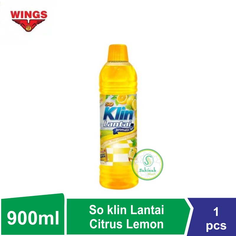 So Klin Pembersih Lantai Kemasan Botol 900ml