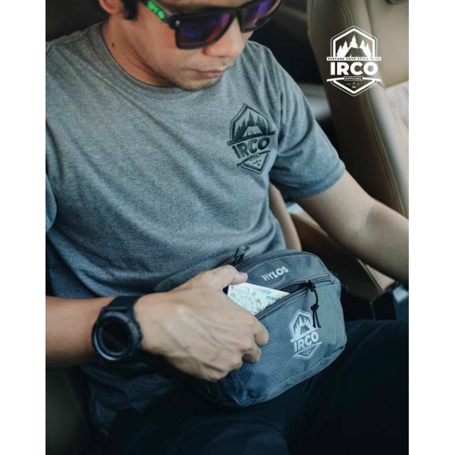 CUCI GUDANG TAS PINGGANG WAIST BAG IRCO OFFICIAL HYLOS- ORIGINAL