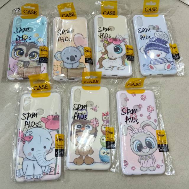 Samsung A10S SoftCase Motif/Polos