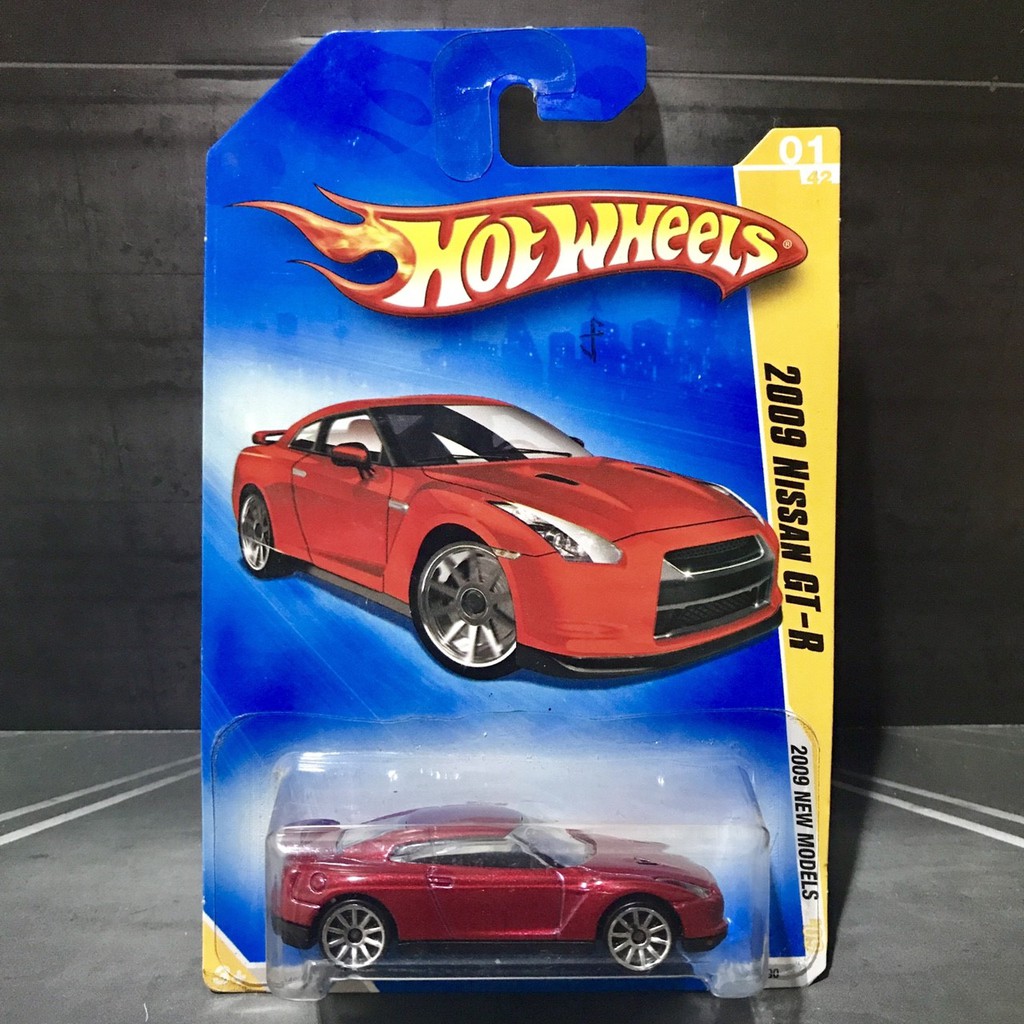 Hot Wheels Nissan GT-R 2009 New Models AKTA Red