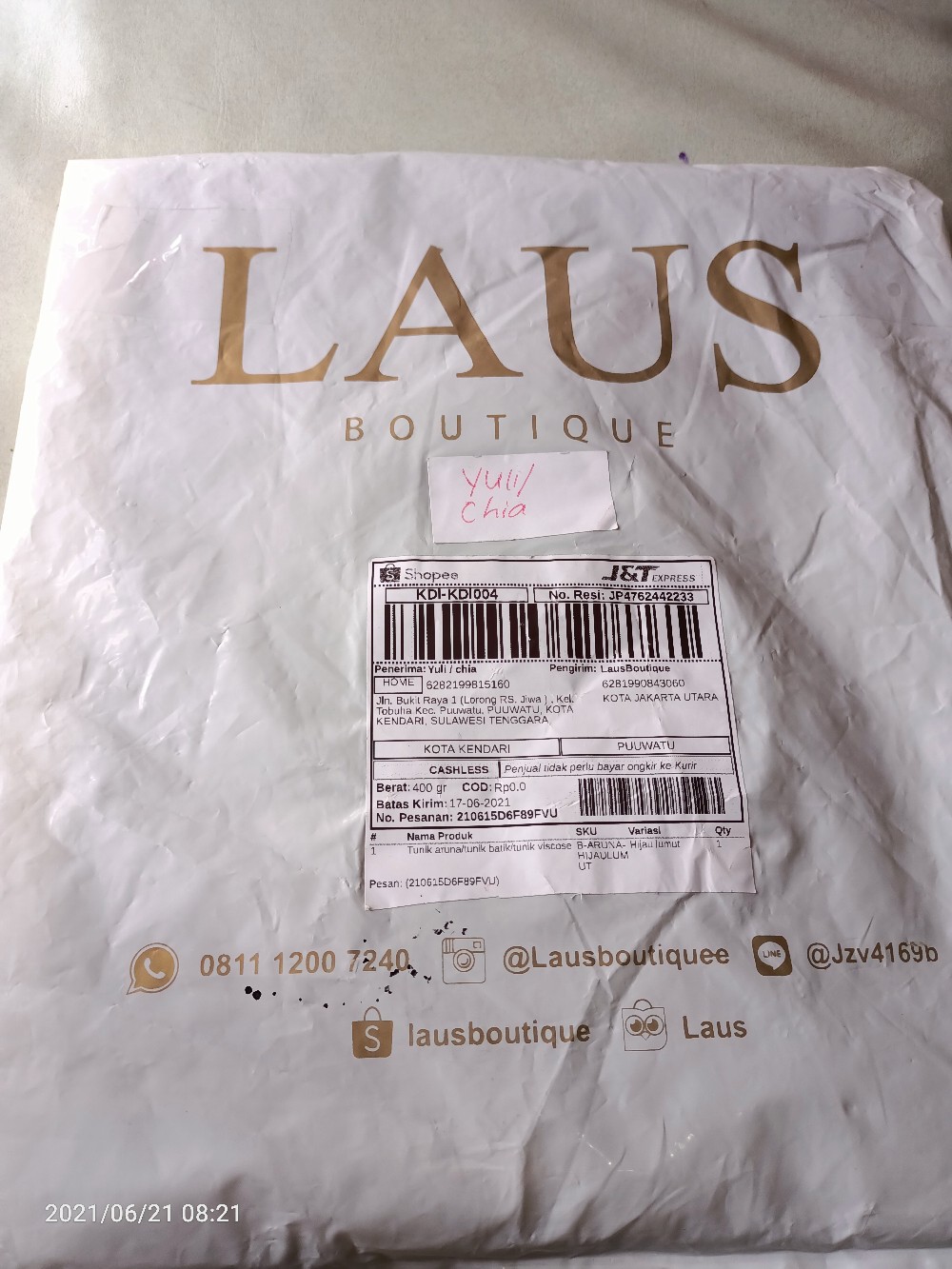 Tunik Aruna/tunik Batik/tunik Viscose(hanya Atasan)