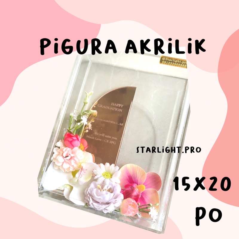 Mahar pernikahan akrilik/mahar akrilik/mahar nikah murah